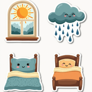 Wellness & Self-Care - Sticker Sheet v18